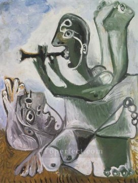 Pablo Picasso Painting - Serenata L aubade 2 1967 Pablo Picasso
